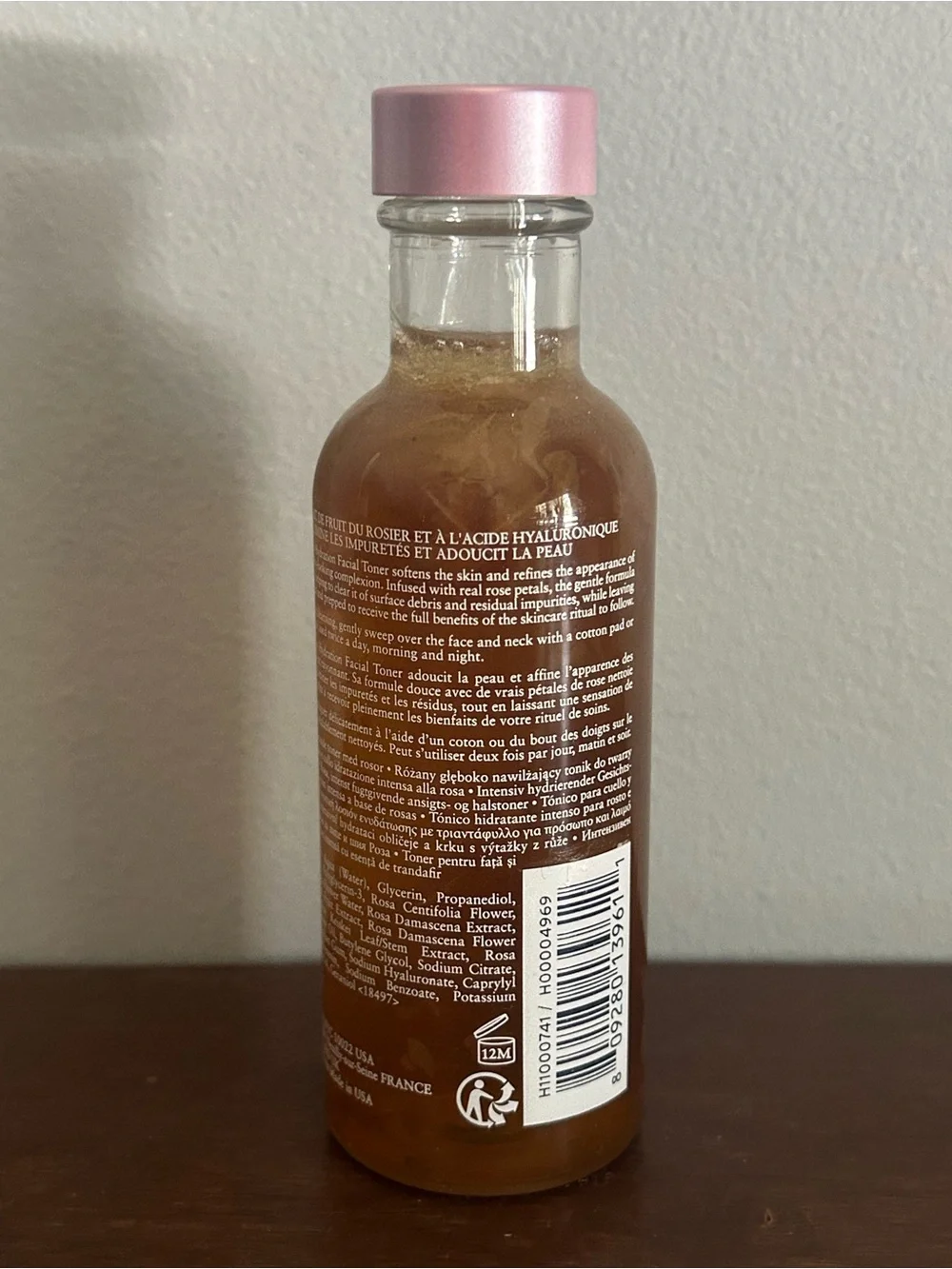 fresh Rose Deep Hydration Facial Toner